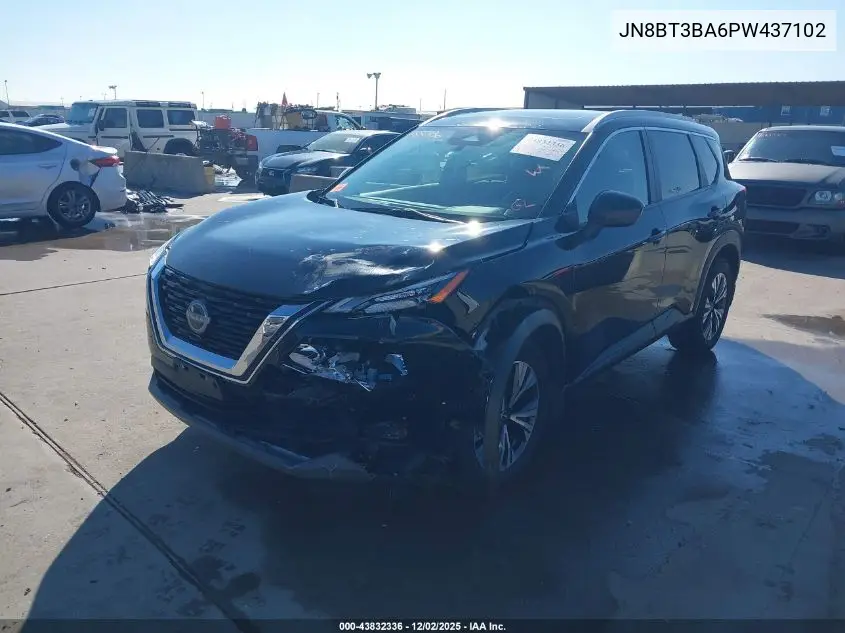 JN8BT3BA6PW437102 2023 Nissan Rogue Sv Fwd