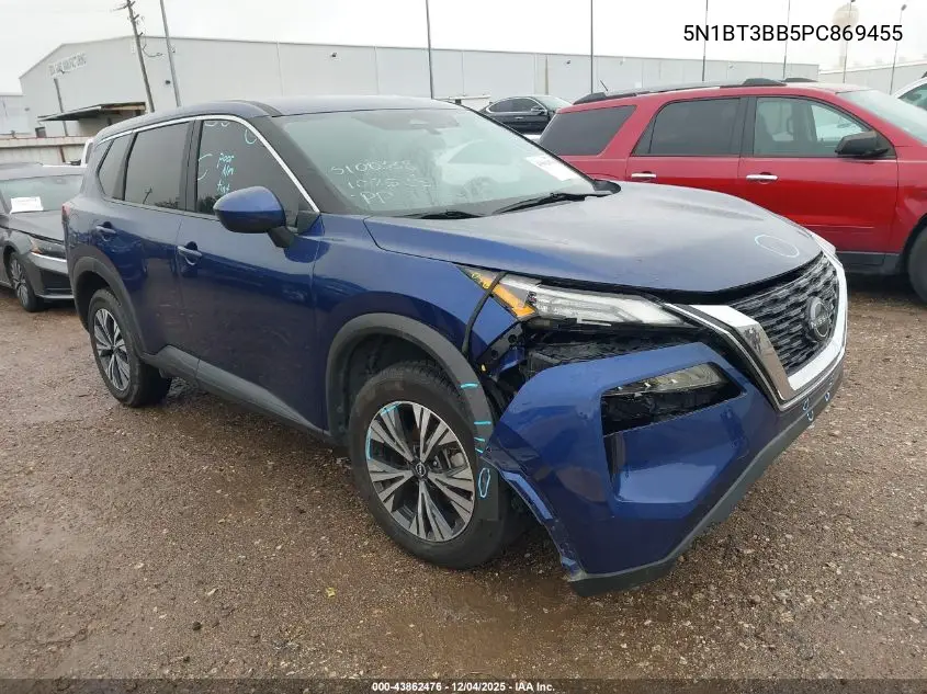 5N1BT3BB5PC869455 2023 Nissan Rogue Sv Intelligent Awd