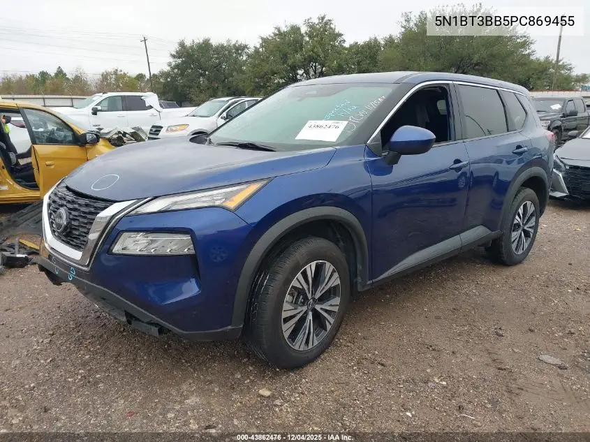 5N1BT3BB5PC869455 2023 Nissan Rogue Sv Intelligent Awd