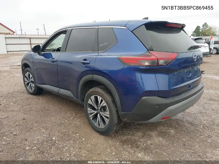 5N1BT3BB5PC869455 2023 Nissan Rogue Sv Intelligent Awd