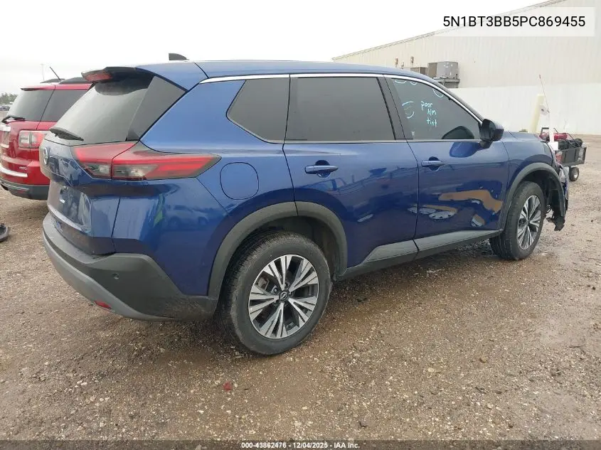 5N1BT3BB5PC869455 2023 Nissan Rogue Sv Intelligent Awd