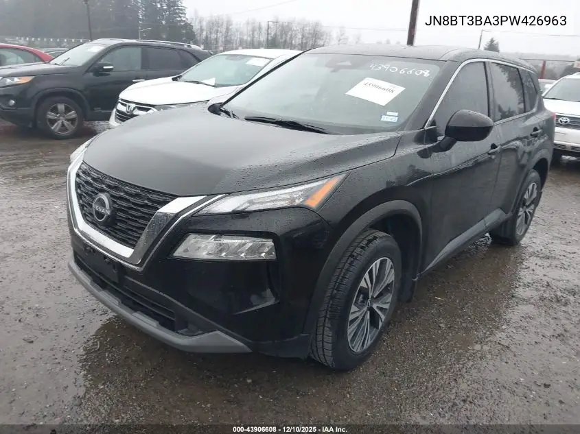 JN8BT3BA3PW426963 2023 Nissan Rogue Sv Fwd
