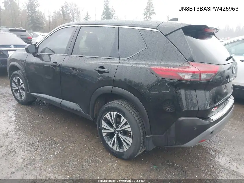 JN8BT3BA3PW426963 2023 Nissan Rogue Sv Fwd