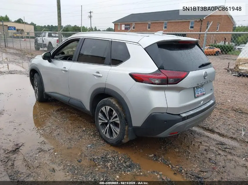 5N1BT3BA0PC861948 2023 Nissan Rogue Sv Fwd