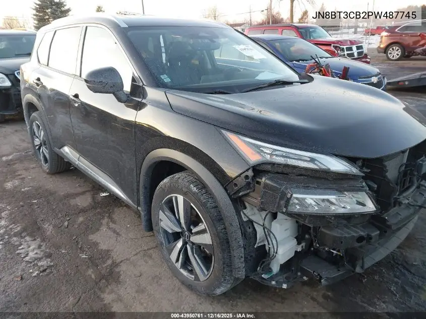 JN8BT3CB2PW487745 2023 Nissan Rogue Sl Intelligent Awd