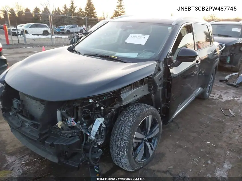 JN8BT3CB2PW487745 2023 Nissan Rogue Sl Intelligent Awd