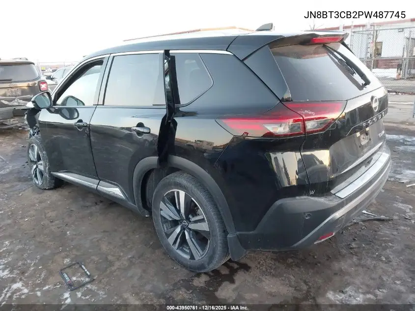 JN8BT3CB2PW487745 2023 Nissan Rogue Sl Intelligent Awd