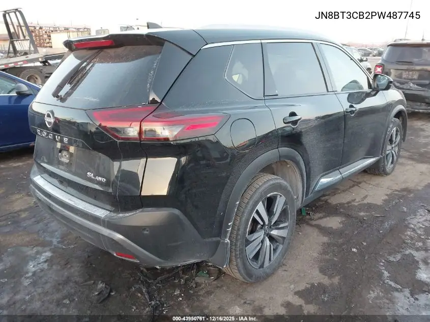 JN8BT3CB2PW487745 2023 Nissan Rogue Sl Intelligent Awd