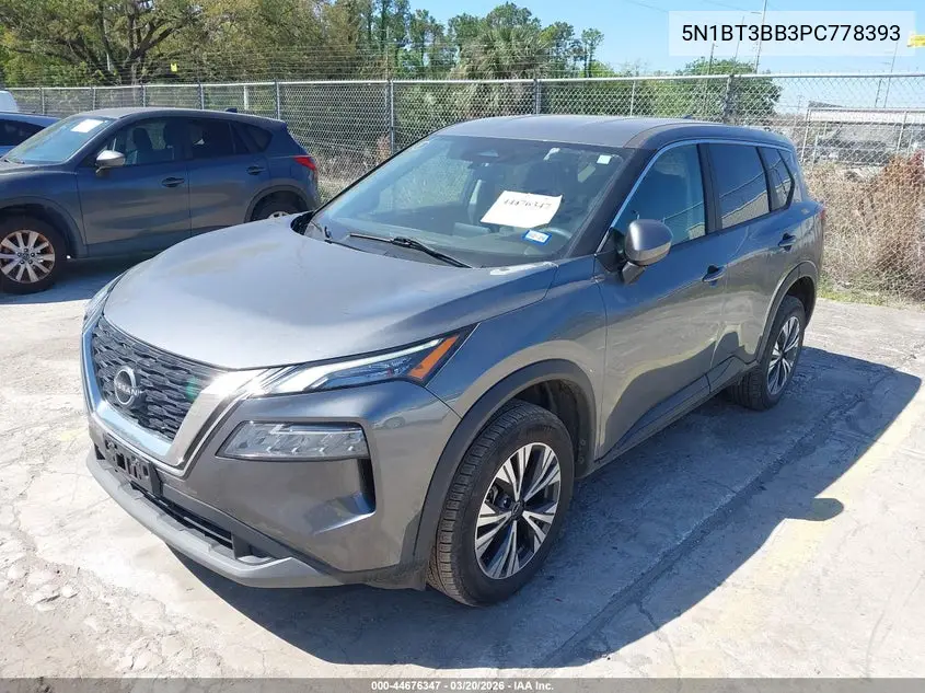 5N1BT3BB3PC778393 2023 Nissan Rogue Sv Intelligent Awd