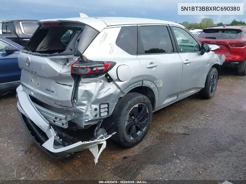 5N1BT3BBXRC690380 2024 Nissan Rogue Sv Intelligent Awd