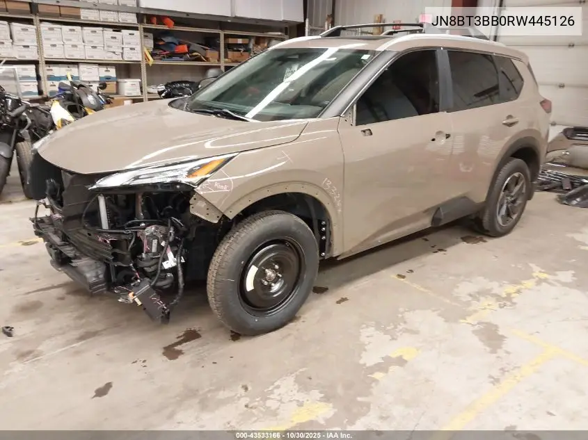 JN8BT3BB0RW445126 2024 Nissan Rogue Sv Intelligent Awd