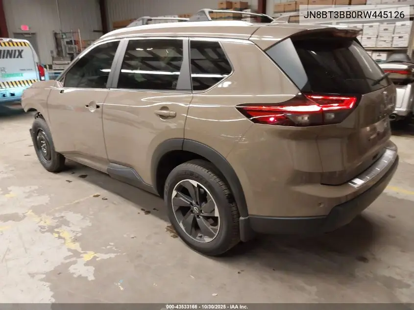 JN8BT3BB0RW445126 2024 Nissan Rogue Sv Intelligent Awd