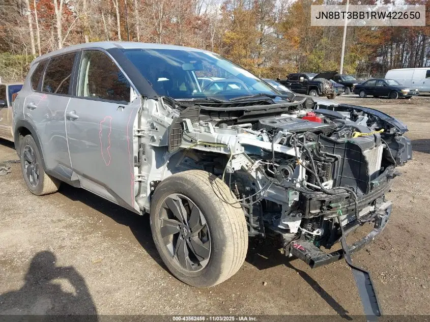JN8BT3BB1RW422650 2024 Nissan Rogue Sv Intelligent Awd