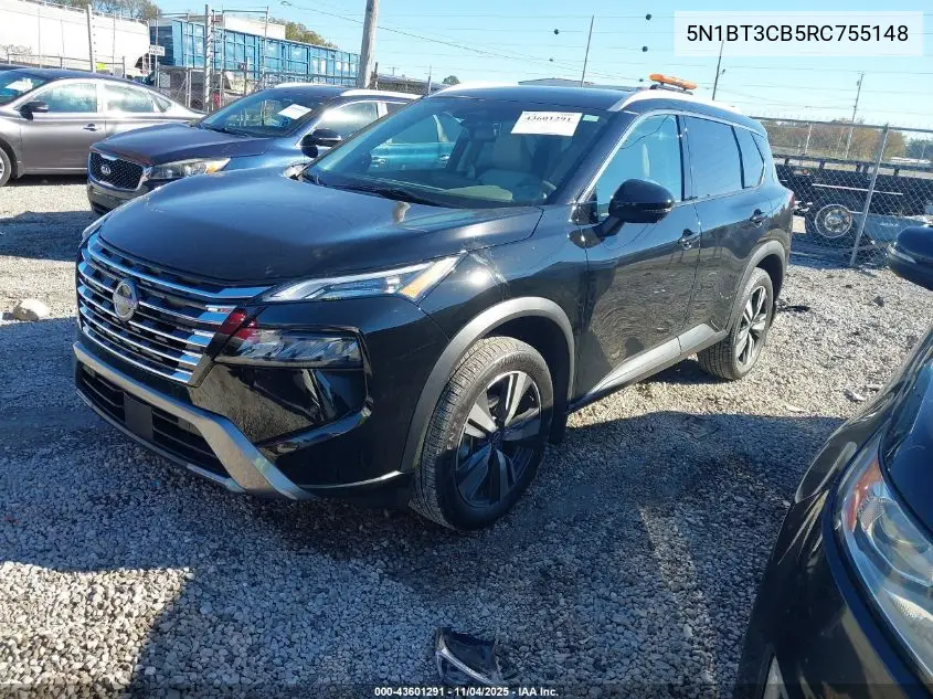 5N1BT3CB5RC755148 2024 Nissan Rogue Sl Intelligent Awd