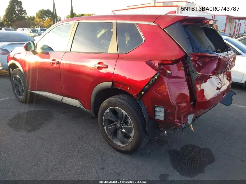 5N1BT3BA0RC743787 2024 Nissan Rogue Sv Fwd
