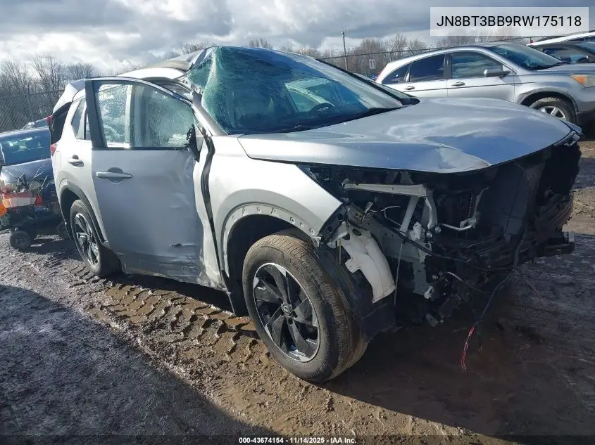 JN8BT3BB9RW175118 2024 Nissan Rogue Sv Intelligent Awd