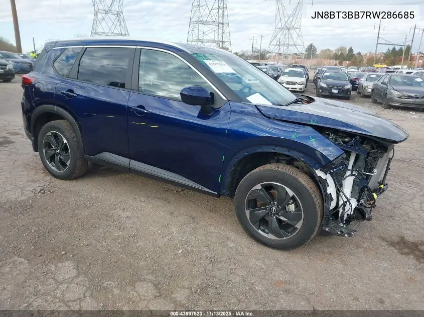 JN8BT3BB7RW286685 2024 Nissan Rogue Sv Intelligent Awd