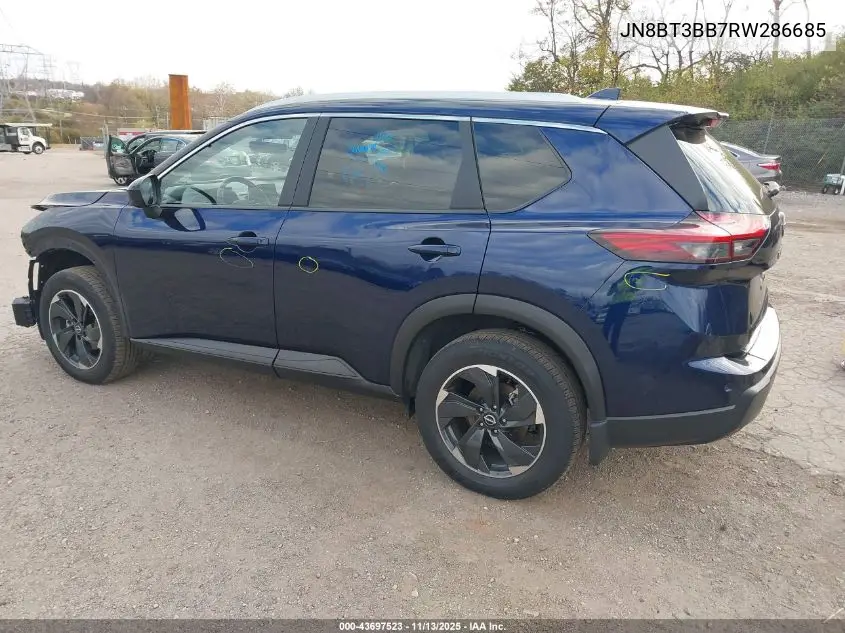 JN8BT3BB7RW286685 2024 Nissan Rogue Sv Intelligent Awd