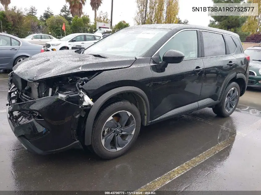 5N1BT3BA1RC752577 2024 Nissan Rogue Sv Fwd