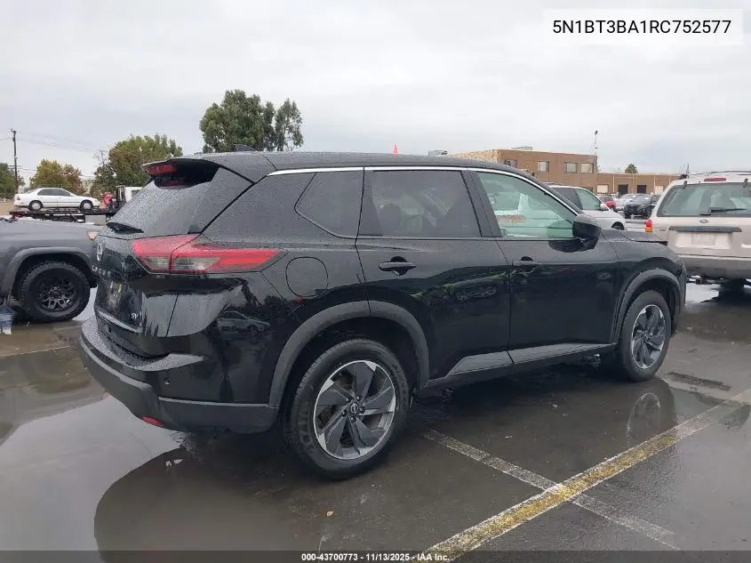 5N1BT3BA1RC752577 2024 Nissan Rogue Sv Fwd