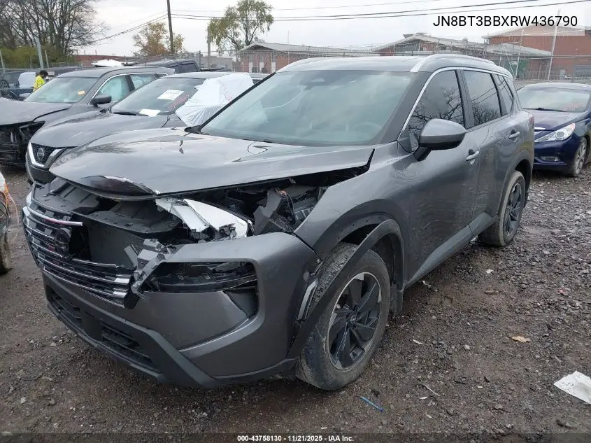 JN8BT3BBXRW436790 2024 Nissan Rogue Sv Intelligent Awd