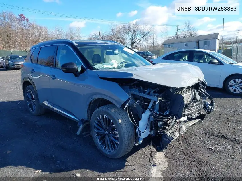 JN8BT3DD9RW253833 2024 Nissan Rogue Platinum Intelligent Awd