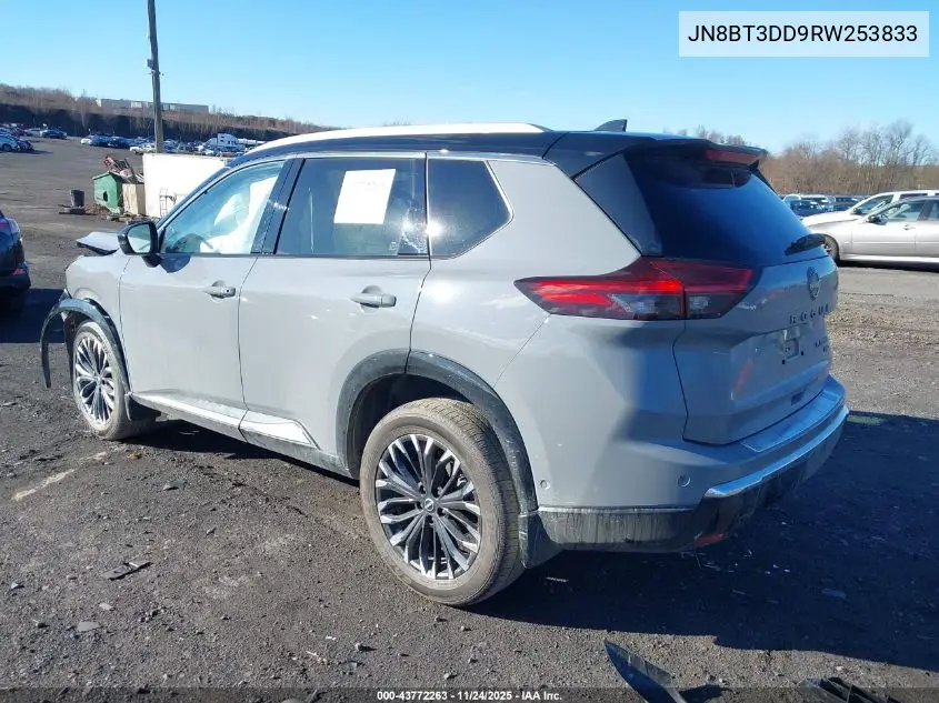JN8BT3DD9RW253833 2024 Nissan Rogue Platinum Intelligent Awd