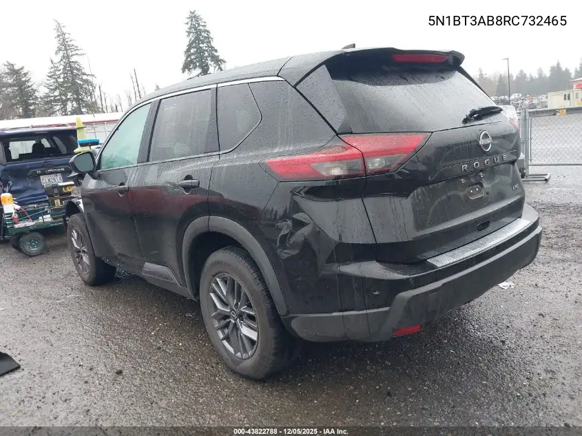 5N1BT3AB8RC732465 2024 Nissan Rogue S Intelligent Awd