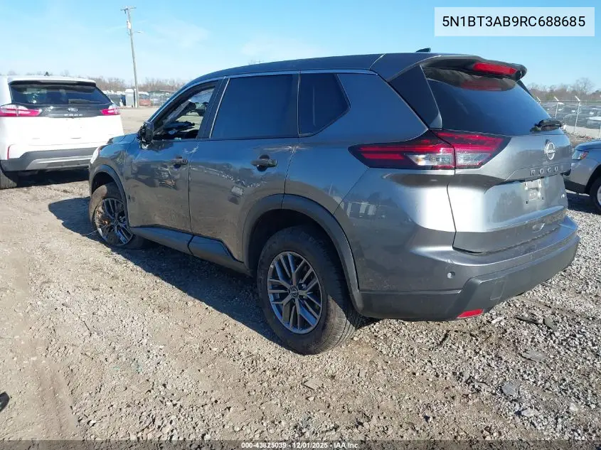 5N1BT3AB9RC688685 2024 Nissan Rogue S Intelligent Awd