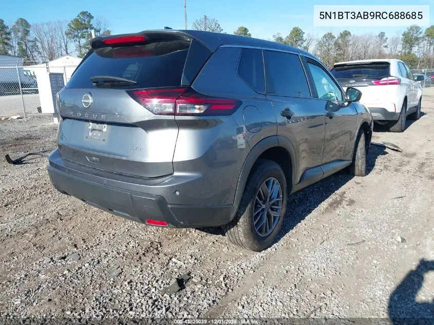 5N1BT3AB9RC688685 2024 Nissan Rogue S Intelligent Awd