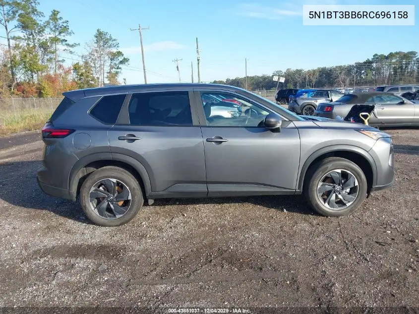 5N1BT3BB6RC696158 2024 Nissan Rogue Sv Intelligent Awd