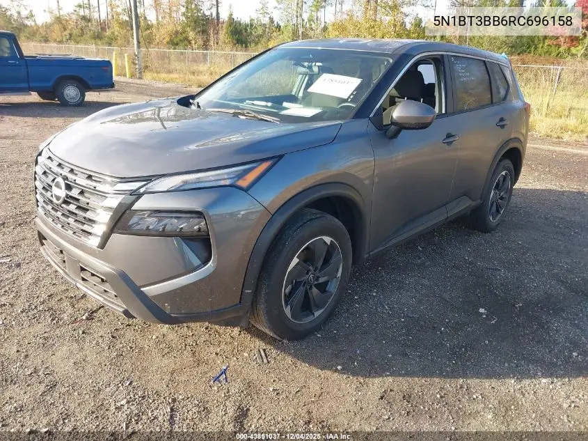 5N1BT3BB6RC696158 2024 Nissan Rogue Sv Intelligent Awd