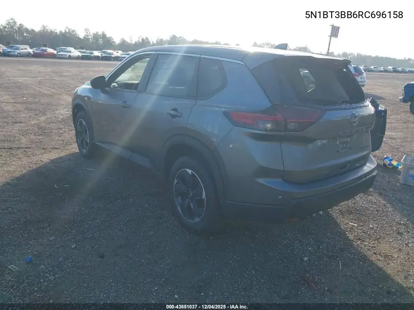 5N1BT3BB6RC696158 2024 Nissan Rogue Sv Intelligent Awd