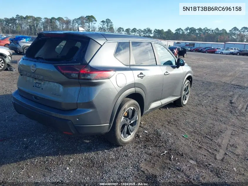 5N1BT3BB6RC696158 2024 Nissan Rogue Sv Intelligent Awd