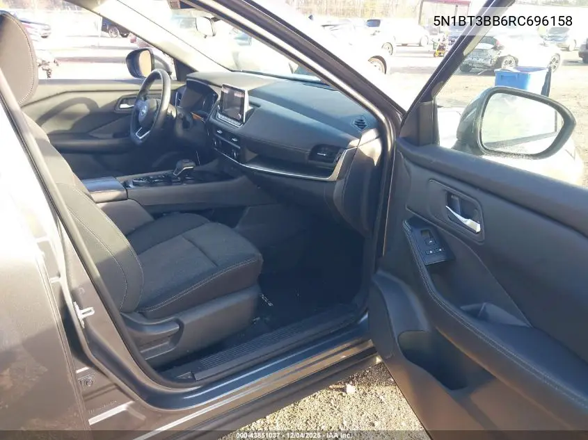 5N1BT3BB6RC696158 2024 Nissan Rogue Sv Intelligent Awd