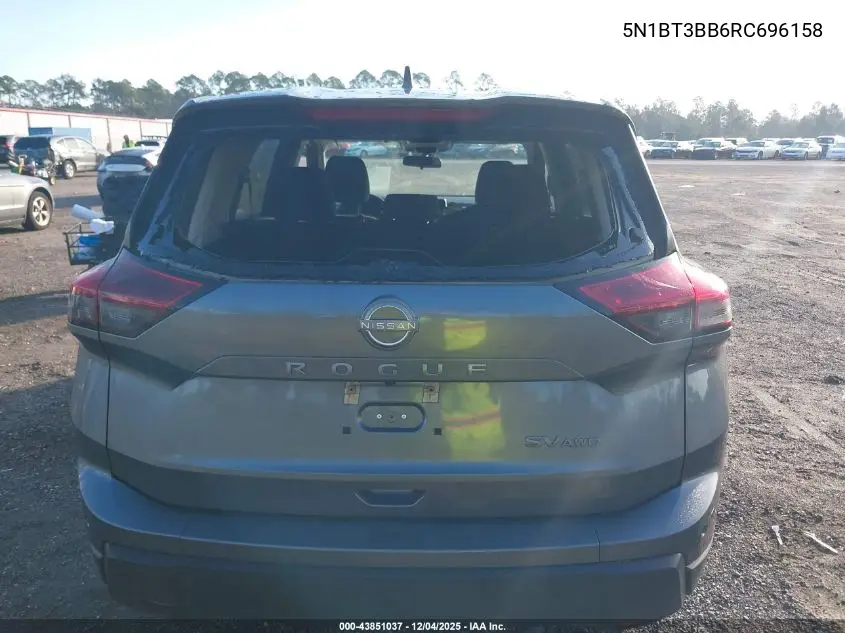 5N1BT3BB6RC696158 2024 Nissan Rogue Sv Intelligent Awd