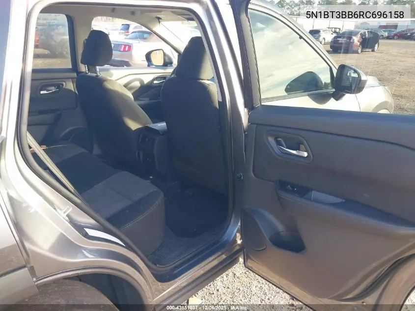 5N1BT3BB6RC696158 2024 Nissan Rogue Sv Intelligent Awd