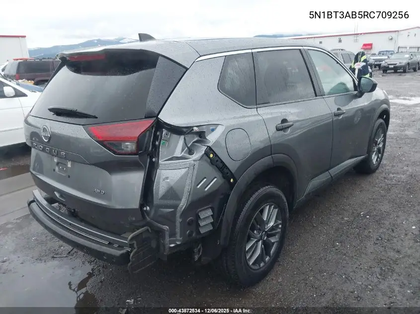 5N1BT3AB5RC709256 2024 Nissan Rogue S Intelligent Awd