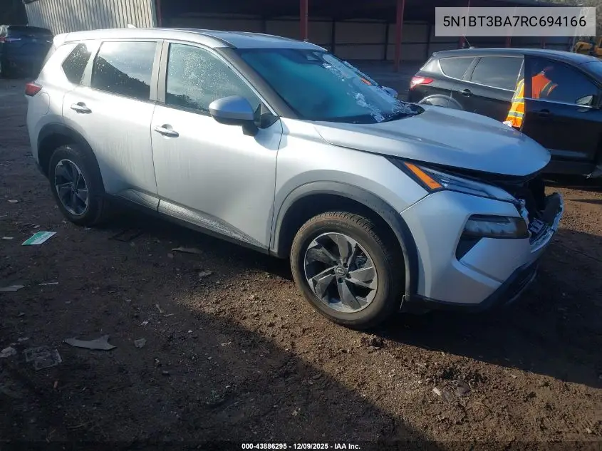 5N1BT3BA7RC694166 2024 Nissan Rogue Sv Fwd