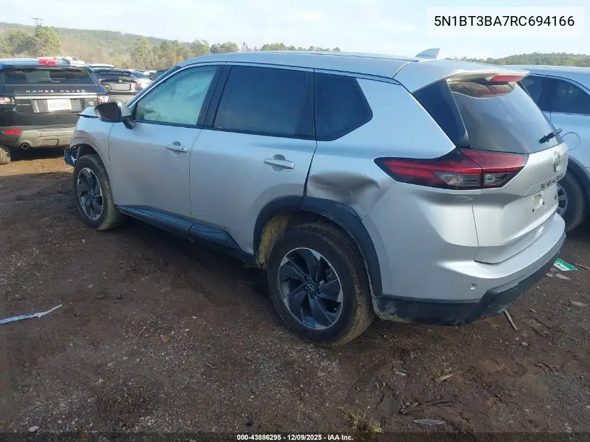 5N1BT3BA7RC694166 2024 Nissan Rogue Sv Fwd