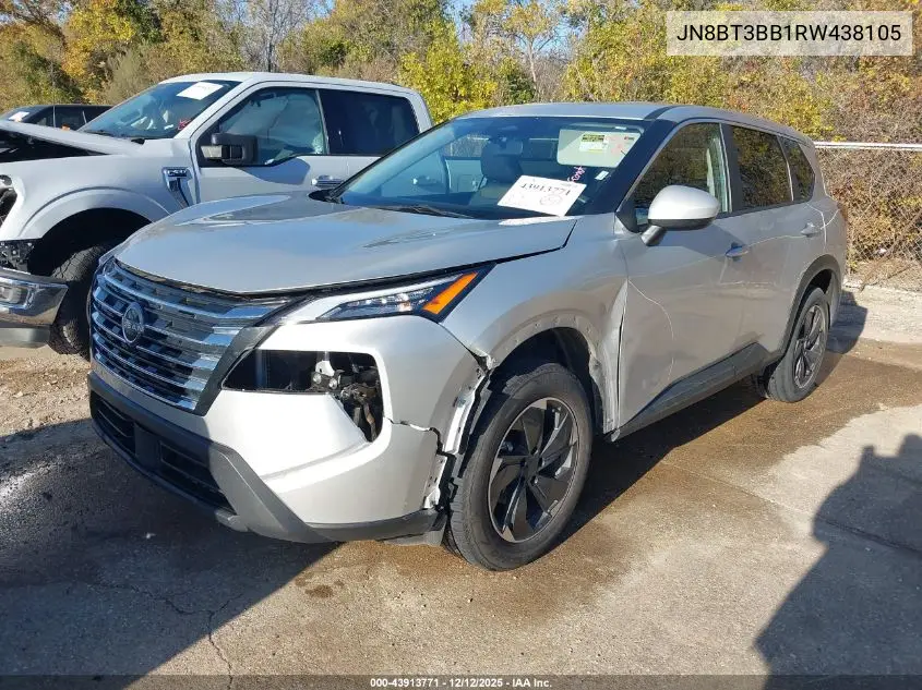 JN8BT3BB1RW438105 2024 Nissan Rogue Sv Intelligent Awd