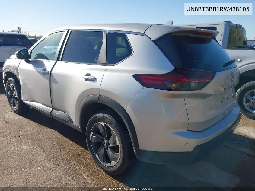 JN8BT3BB1RW438105 2024 Nissan Rogue Sv Intelligent Awd