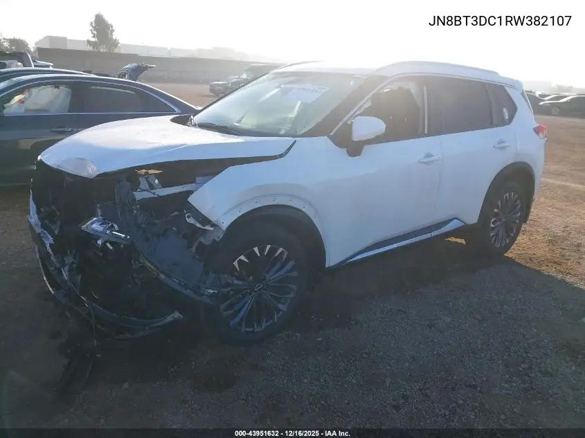JN8BT3DC1RW382107 2024 Nissan Rogue Platinum Fwd