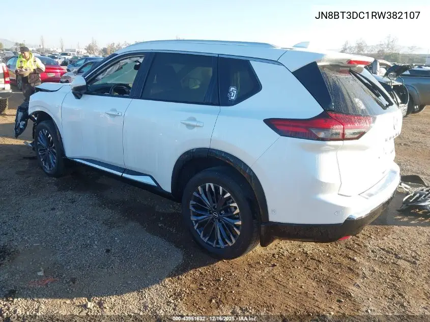 JN8BT3DC1RW382107 2024 Nissan Rogue Platinum Fwd