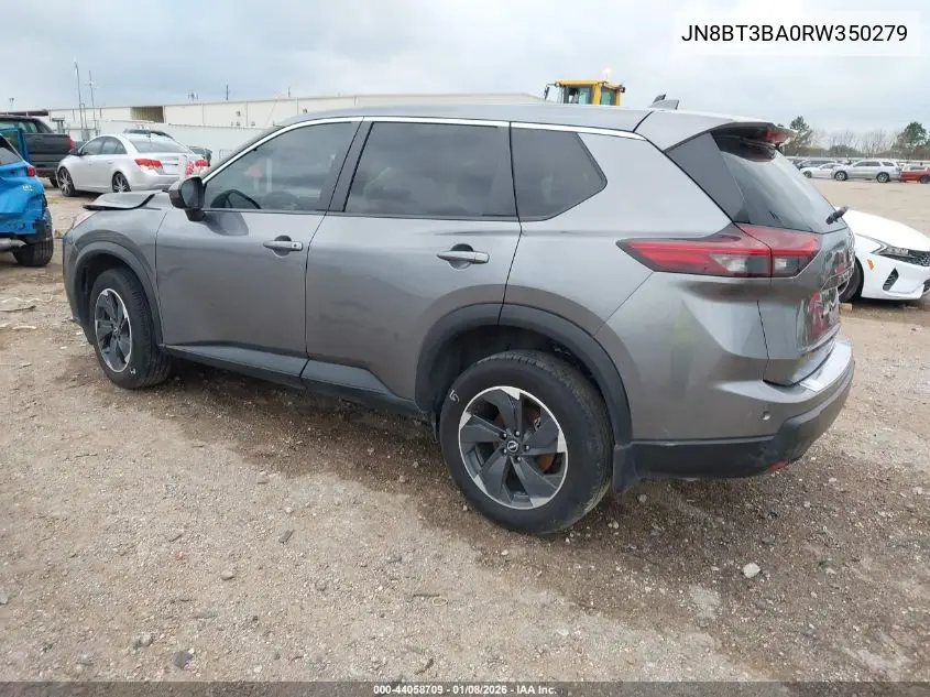 JN8BT3BA0RW350279 2024 Nissan Rogue Sv Fwd