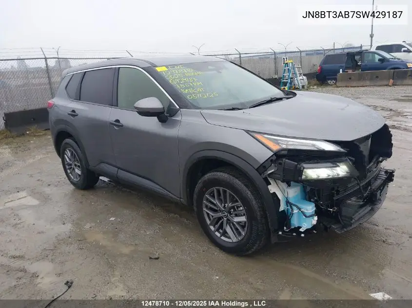 JN8BT3AB7SW429187 2025 Nissan Rogue S