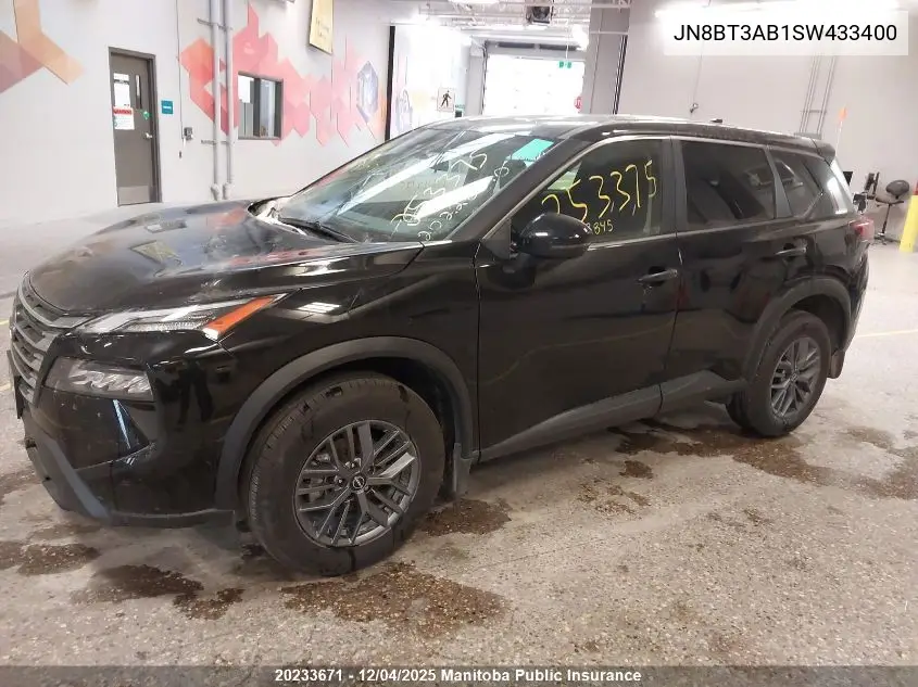JN8BT3AB1SW433400 2025 Nissan Rogue S