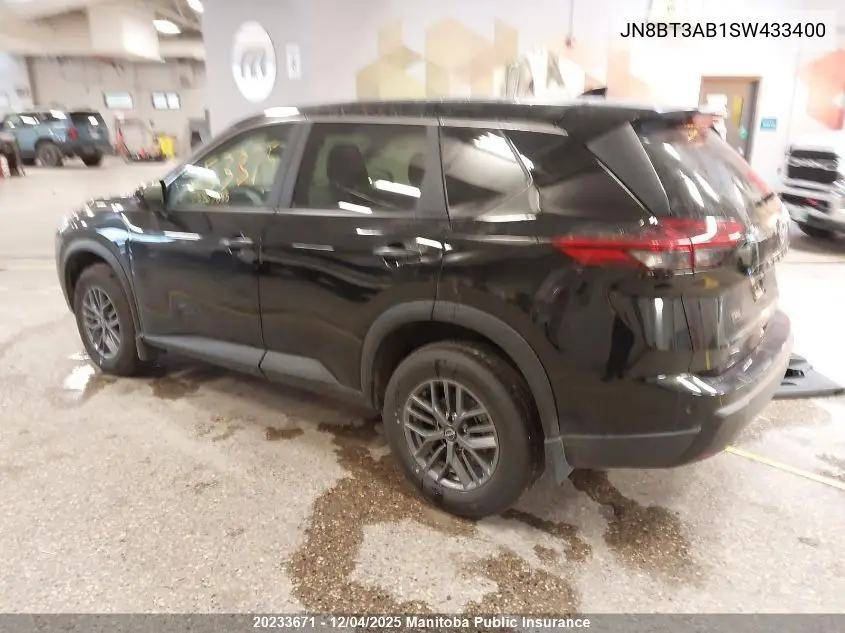 JN8BT3AB1SW433400 2025 Nissan Rogue S
