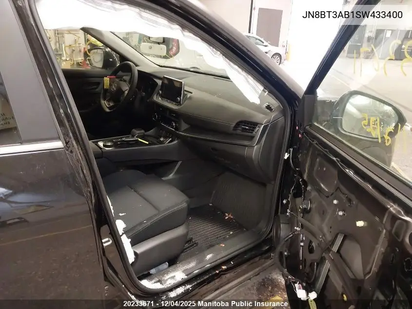 JN8BT3AB1SW433400 2025 Nissan Rogue S