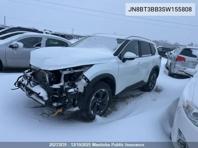 JN8BT3BB3SW155808 2025 Nissan Rogue Sv